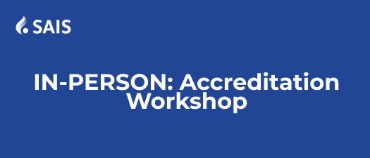 Accreditation Workshop | Oct 4, 2:00 - 4:00 pm