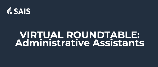 2027 Spring Administrative Assistants Roundtable