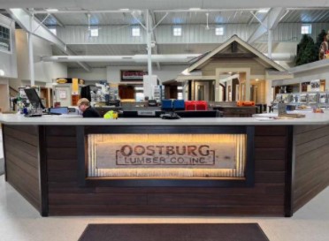 Oostburg Lumber front desk