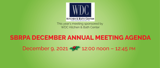 SBRPA December Annual Meeting