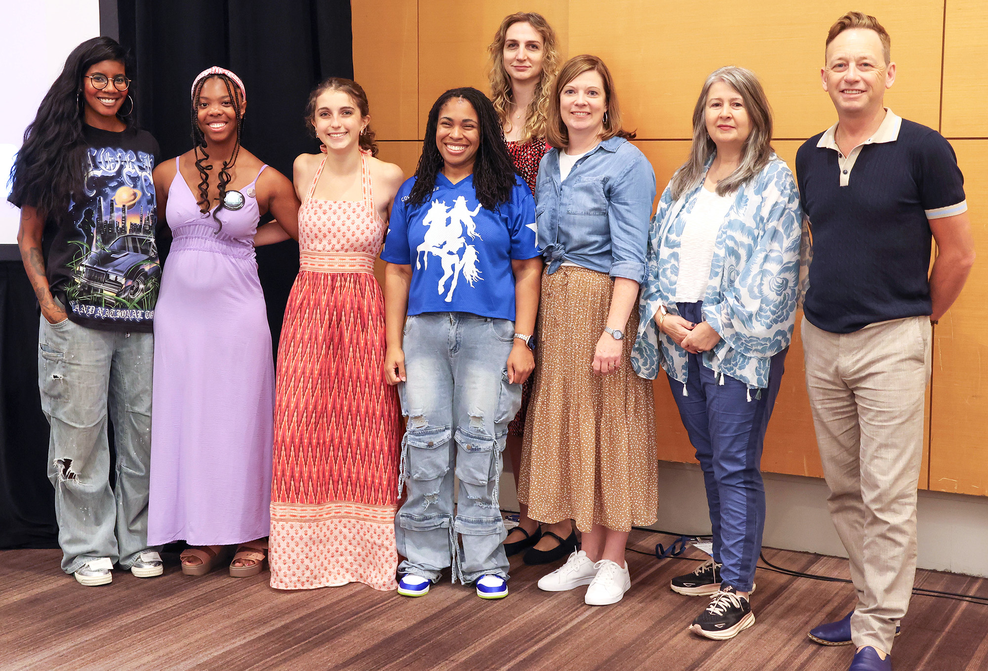 Speakers at the Heroes on the Frontlines of Book Banning keynote event at NVNR 2025