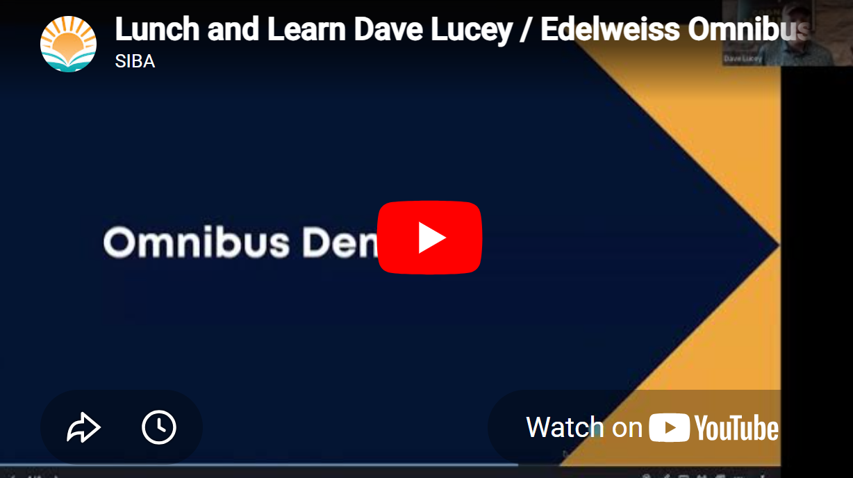 Lunch and Learn with Dave Lucey/Edelweiss Omnibus