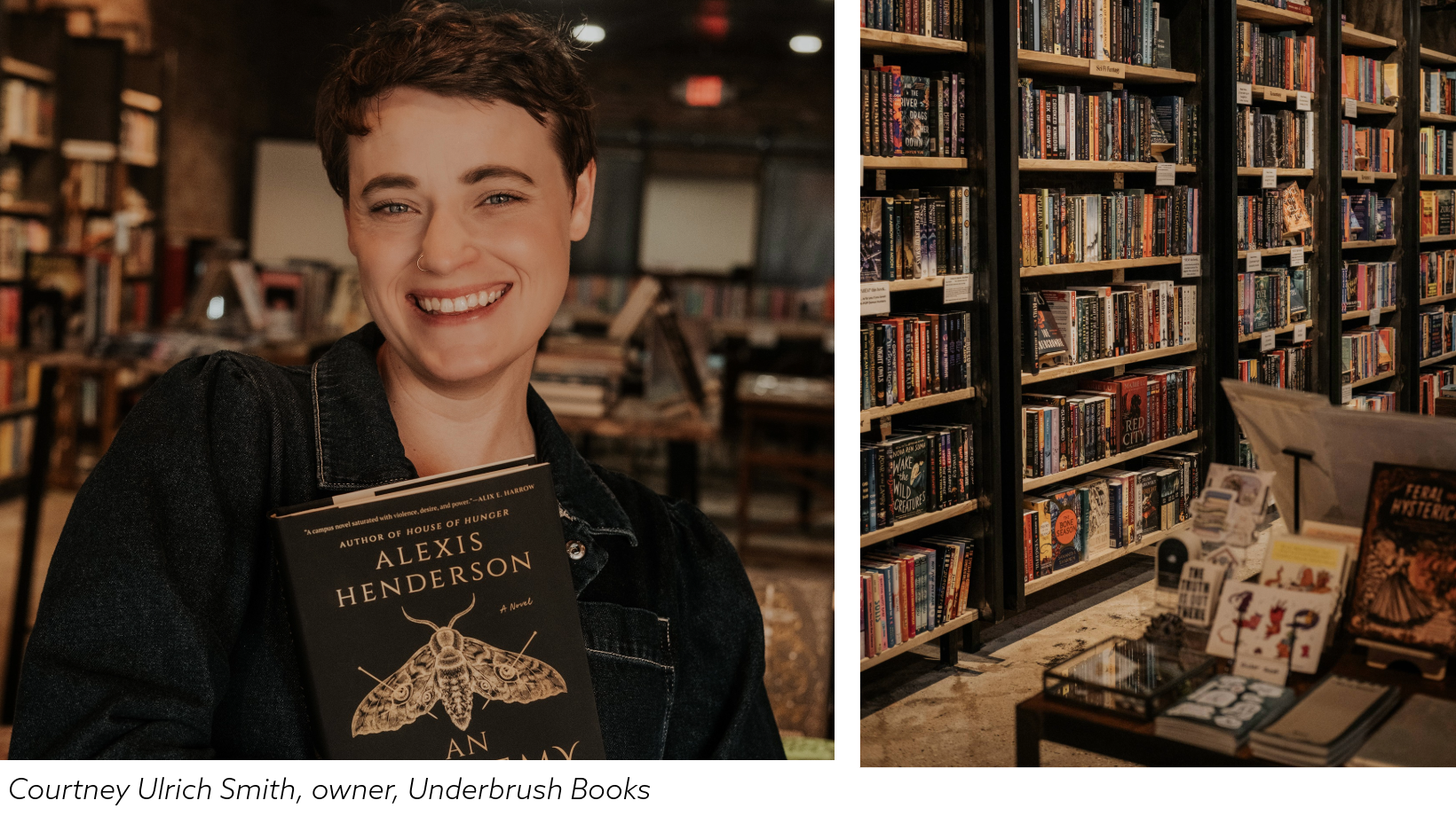 Courtney Ulrich Smith and Underbrush Books