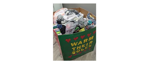 2024 Warm Their Soles Sock Drive 