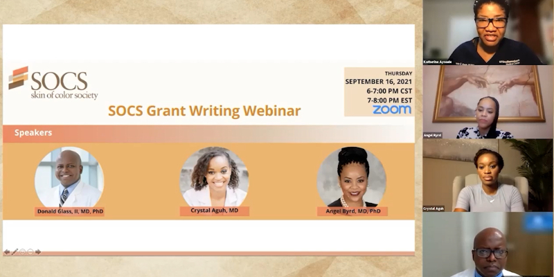 SOCS Grant Writing Webinar