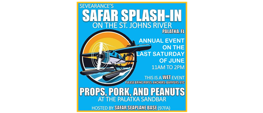 FL: Safar (97FA) Seaplane Splash-in