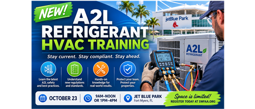 New HVAC Law Training:  A2L Systems