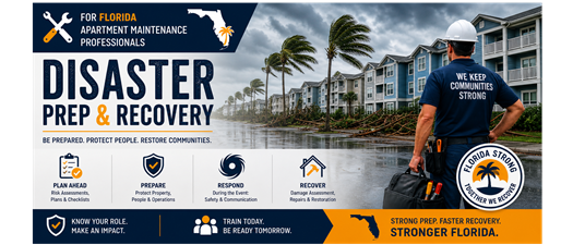 Home Grown Maintenance Training - Disaster Prep & Recovery