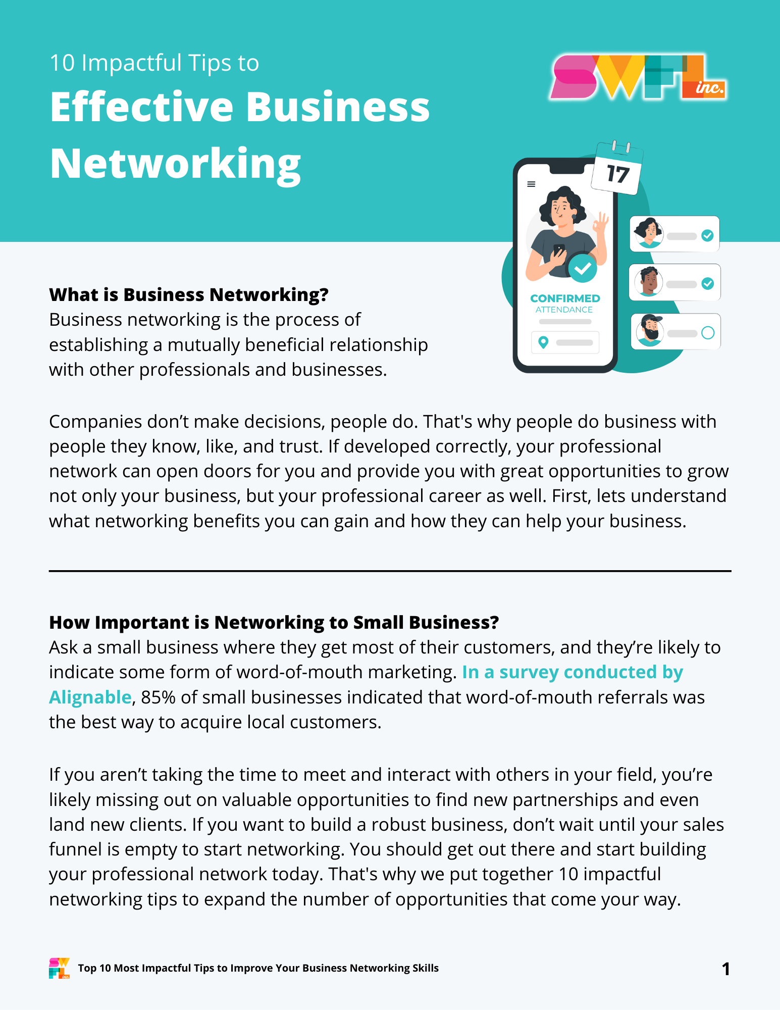 10 Impactful Tips to Effective Business Networking