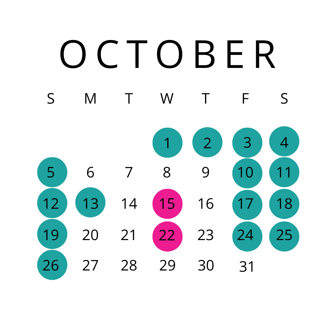 October