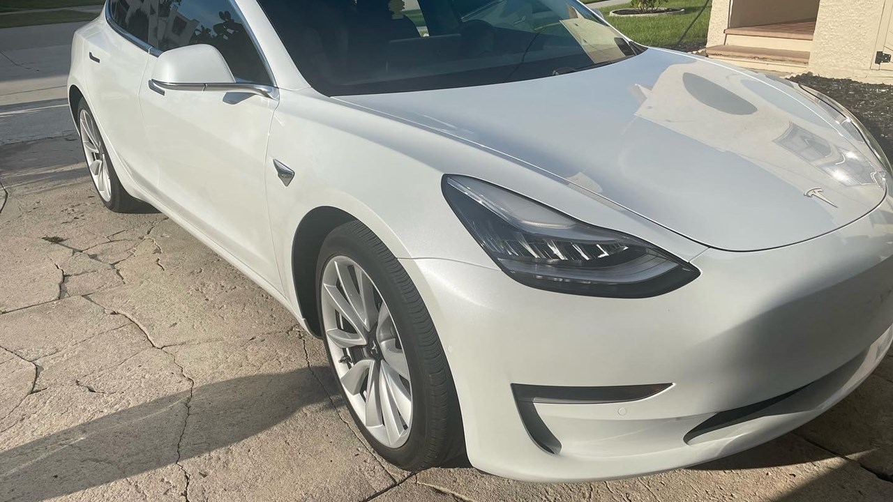 Tesla Model 3 Side View