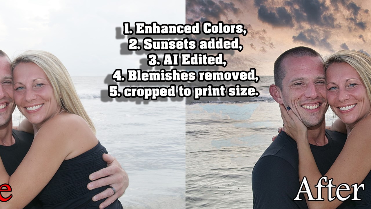 AI Photo Enhancement.Editing