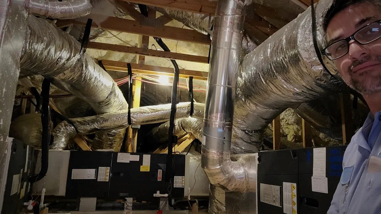 Professional air conditioning installation by Airsource