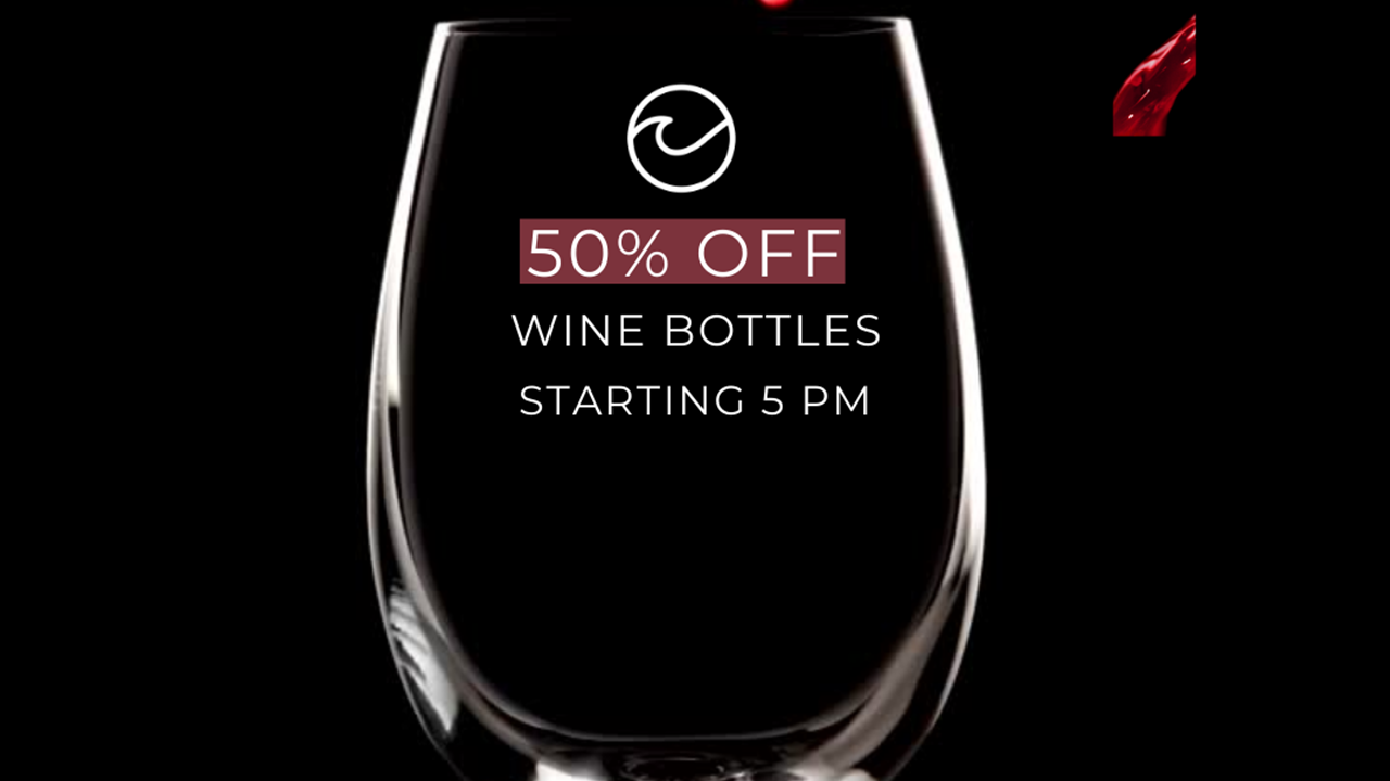 Wine Down Wednesday Specials for VIP Club members
