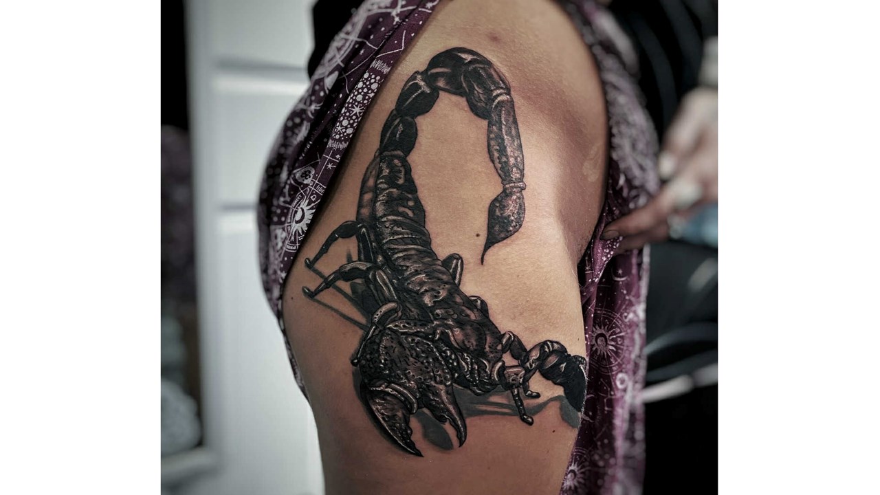 Black and grey tattoo artist DJ Guinan Lehigh Acres Florida