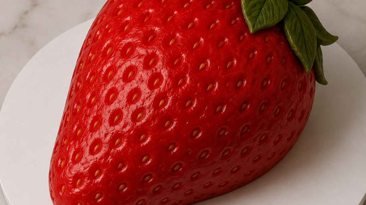 Strawberry Fruit Pastry