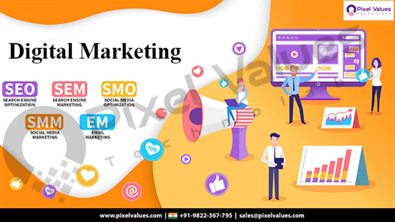 Digital Marketing Company in India-Pixel Values Technolabs