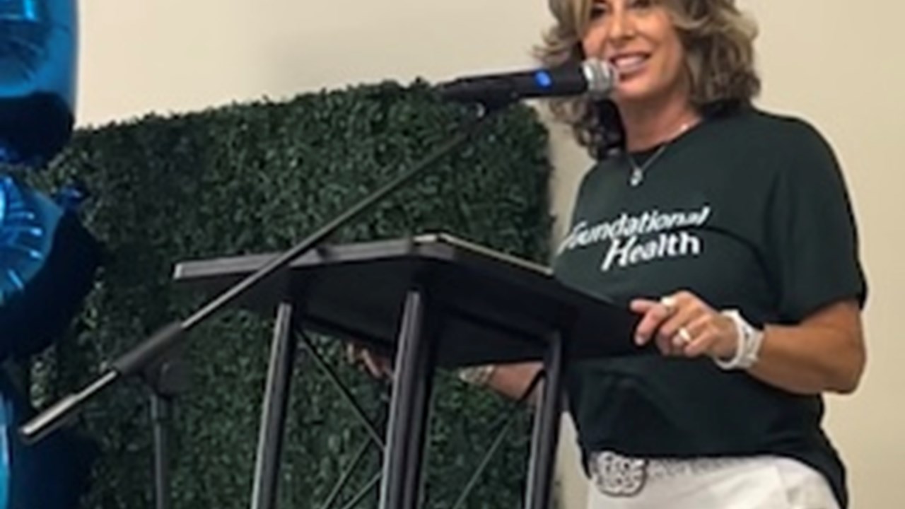 Emcee for the Experience Health Anniversary Luncheon, Cape Coral