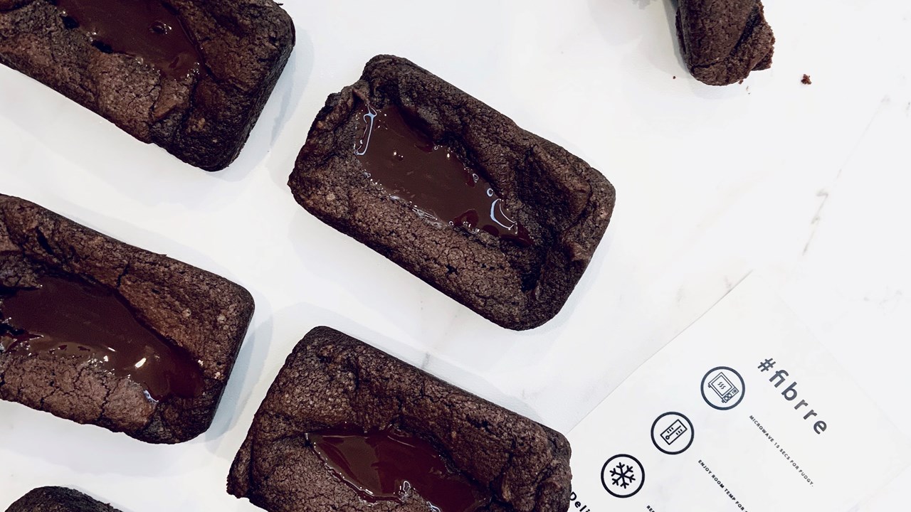 Delicious vegan desserts at fibrre 