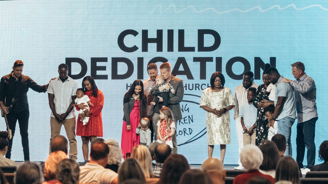 Hope City Church Child Dedication