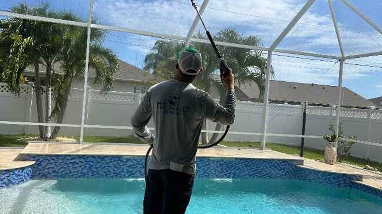 Pressure Washing Services for Pool Cages and Patios in Cape Coral