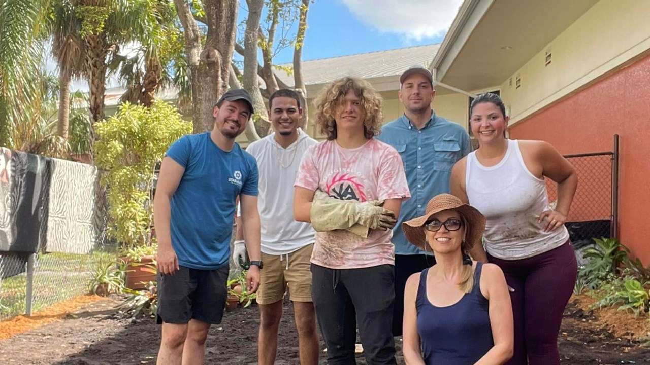 Gardening Project with ThriveAbility Garden in Downtown Naples