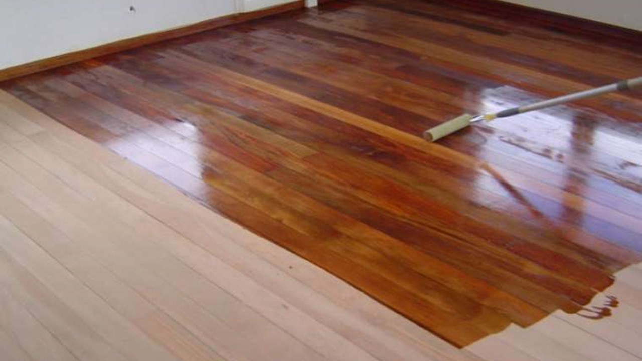 Refinishing, staining and sealing of flooring at a landmark facility