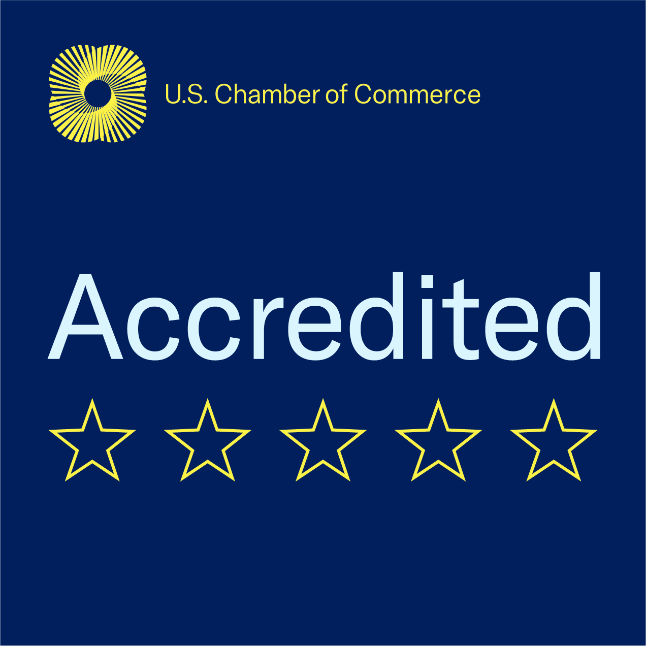 5 Star Accreditation Logo