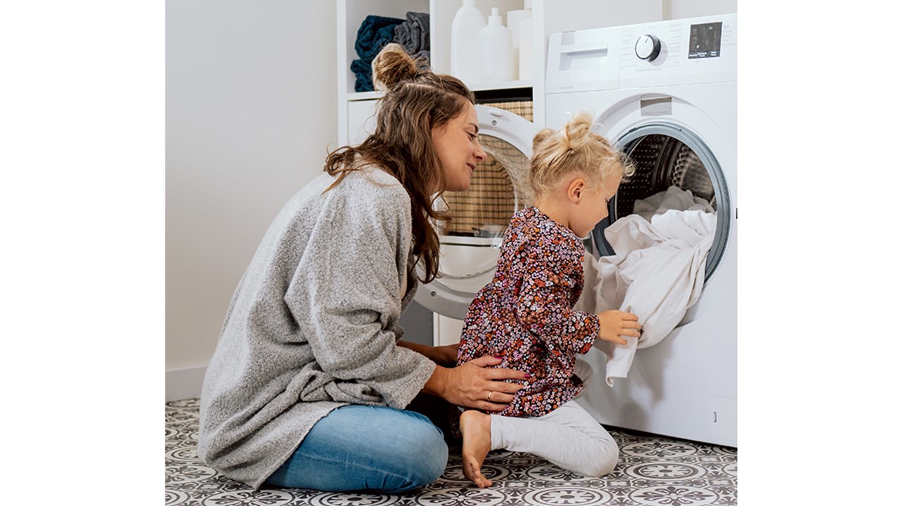 Family Using the In-Home Machines 