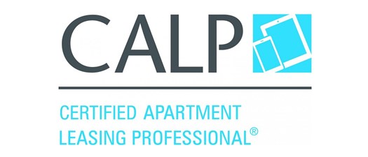 2026 Certified Apartment Leasing Professional (CALP)- HYBRID