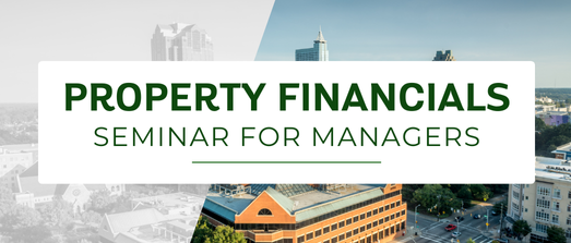 Property Financials Seminar for Managers 