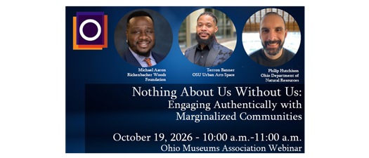 OMA Webinar | Nothing About Us Without Us: Engaging Authentically with Marginalized Communities