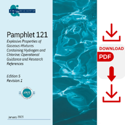 Pamphlet 121) Explosive Properties of Gaseous Mixtures Containing Hydrogen and Chlorine - DL