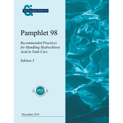 Pamphlet 98) Recommended Practices for Handling Hydrochloric Acid in Tank Cars
