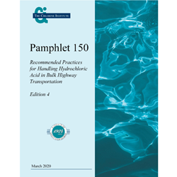Pamphlet 150) Recommended Practices for Handling Hydrochloric Acid in Bulk Highway Transports