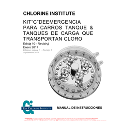 IB/C Spanish) Instituto del Cloro Kit de Emergencia "C" para Contenedores de Cloro de una Ton