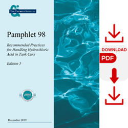 Pamphlet 98) Recommended Practices for Handling Hydrochloric Acid in Tank Cars - DL