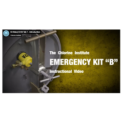 B-VIDEO) Emergency Kit "B" for Chlorine Ton Containers - DL