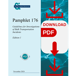 Pamphlet 176) Guidelines for Investigations of Bulk Transportation Incidents -  DL