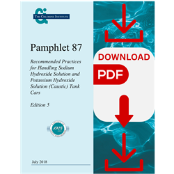 Pamphlet 87) Recommended Practices Handling Sodium Hydroxide & Potassium Hydroxide Tank Cars - DL