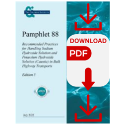 Pamphlet 88) Recommended Practices Handling Sodium Hydroxide & Potassium Hydroxide Bulk HWY - DL