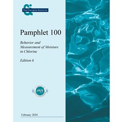 Pamphlet 100) Behavior and Measurement of Moisture in Chlorine