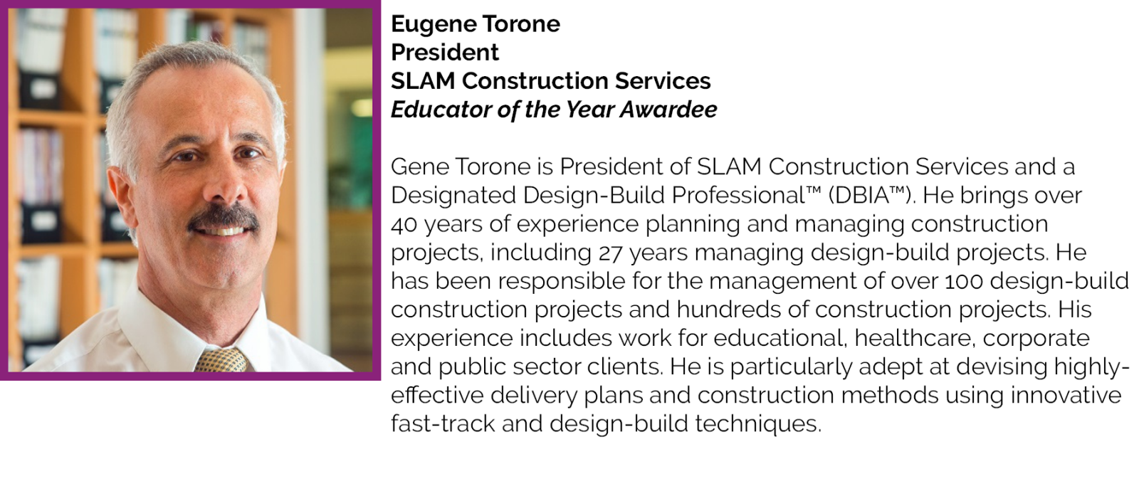 Eugene Torone, SLAM Collaborative