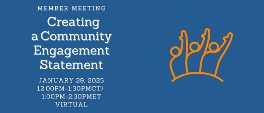 MEMBER MEETING: Creating a Community Engagement Statement