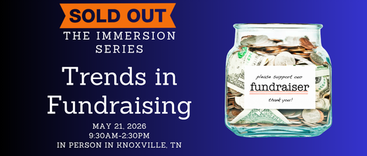 The Immersion Series: Trends in Fundraising