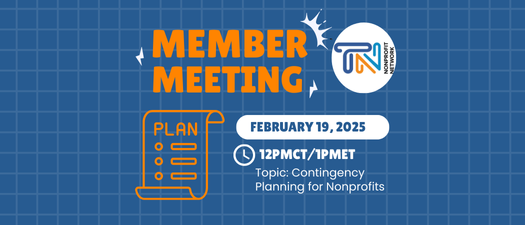 TNN MEMBER MEETING: Contingency Planning for Nonprofits