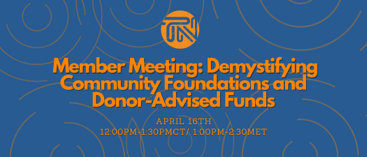 TNN MEMBER MEETING: Demystifying Community Foundations and Donor-Advised Funds