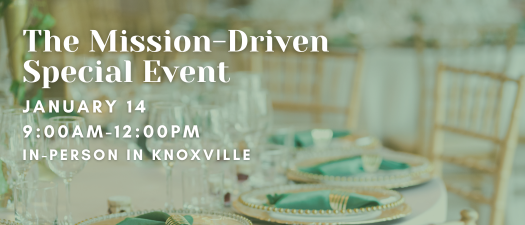 The Mission-Driven Special Event: A Special Design Lab