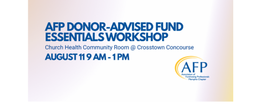 AFP Donor-Advised Fund Essentials Workshop - Memphis