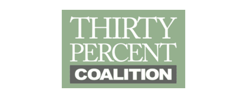 the Thirty Percent Coalition Logo